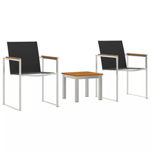 Söögitoolid Solid Wood, 60 x 56 x 85 cm, 2 tk, hall, akaatsia