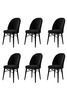 Toolide komplekt Hanah Home Ritim, 6 tk, 44 x 96 x 42 cm, must
