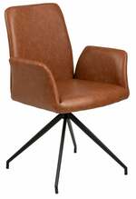 Söögitool Home4you Naya AC82020, 59 x 59 x 88 cm, pruun