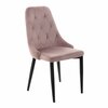 Söögitool Homla Louis Quilter 848976, 59 x 44 x 88 cm, matt, roosa