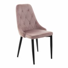 Söögitool Homla Louis Quilter 848976, 59 x 44 x 88 cm, matt, roosa