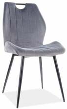 Söögitool Signal Meble Arco Velvet, 46 x 51 x 91 cm, hall