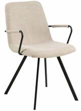 Söögitool Actona Selina, 50.5 x 55.5 x 85 cm, heledapruun, 2 tk
