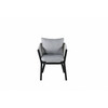 Söögitool Venture Design Virya, 62.5 x 60 x 73 cm, must/hall padi