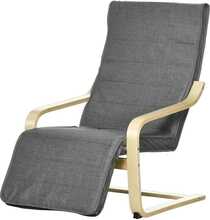 Lamamistool Homcom, 66,5 x 94 x 100 cm, reguleeritava jalatoega, kask, hall