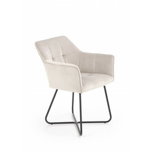 2-osaline söögitoolide komplekt Halmar K377, kreem