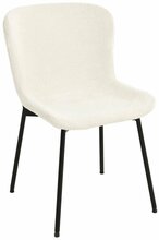 Söögitool Home4you Manolo 10551, 48 x 59 x 83 cm, valge