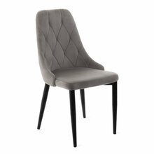 Söögitool Homla Louis Quilter 849010, 59 x 44 x 88 cm, matt, hallikaspruun