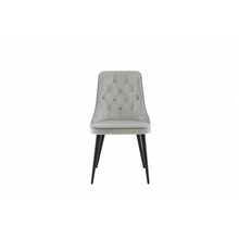 Söögitool Venture Home Velvet, 66 x 50 x 88.5 cm, helehall, 2 tk