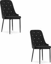 Toolide komplekt Leobert Amore, 41 x 48 x 93 cm, must, 2 tk