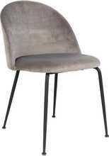 Söögitoolide komplekt House Nordic Geneve, 2 tk, hall/must, 52 x 51 x 78 cm