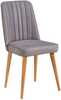 Söögitool Kalune Design Stormi 0701, 49 x 47 x 90 cm, matt, hall/mänd