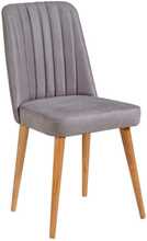 Söögitool Kalune Design Stormi 0701, 49 x 47 x 90 cm, matt, hall/mänd