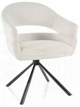 Toolide komplekt Signal Meble Borgo Raven, 2 tk, 60 x 58 x 87 cm, beež