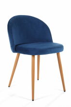 Söögitool Akord SJ.075, 43 x 53 x 76 cm, sinine