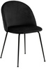 Toolide komplekt Actona Louise, 54 x 49 x 80 cm, must, 2 tk