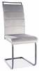 Söögitool Signal Meble H-441 Velvet, 41 x 42 x 102 cm, must/hall