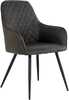 Söögitoolide komplekt House Nordic Harbo, 65 x 57 x 87 cm, tumehall, 2 tk