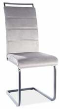 Söögitool Signal Meble H-441 Velvet, 41 x 42 x 102 cm, must/hall