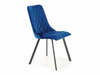 Söögitool Halmar K450, 58 x 44 x 85 cm, tumesinine
