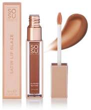 Huulelakk Sosu Cosmetics Shimmer Lip Glaze, 6 ml, Almond Butter