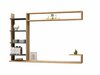 TV-alus Kalune Design Noble, 180 x 121,8 x 29,6 cm, antratsiit/tamm