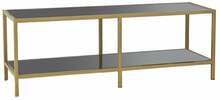 TV-alus Asir, 130 x 45 x 40 cm, hall/kuldne