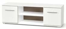 TV-alus Halmar Lima RTV1, 40 x 137 x 44 cm, valge/tamm