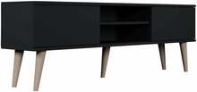 TV-laud Kocot Kids Toronto, 160 x 35 x 55.5 cm, must