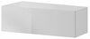 TV-alus Cama Meble Vigo Slant 90, 90 x 40 x 30 cm, valge/läikiv valge