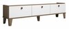 TV-laud Kalune Design Sumer E3620, 178 x 34.6 x 44.8 cm, valge/pruun
