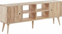 TV-alus Beliani Chandler, 145 x 30 x 59 cm, pruun, puit