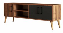 TV-alus Kalune Design Exxen 1580, 150 x 34 x 52 cm, antratsiit/pähkel