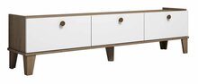 TV-laud Kalune Design Sumer E3620, 178 x 34.6 x 44.8 cm, valge/pruun