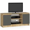 TV-laud Akord RTV, 40 x 120 x 55 cm, tamm/hall