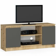 TV-laud Akord RTV, 40 x 120 x 55 cm, tamm/hall