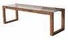 TV-laud Kalune Design Via, 130 x 40 x 40 cm, tumepruun