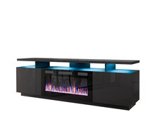 TV-alus Cama Meble Eva, 180 x 40 x 52 cm, grafiit/blink grafiit