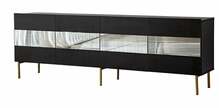 TV-alus Kalune Design Leon, 180 x 35 x 59 cm, kuldne/hall
