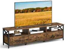 TV-alus Vasagle, 178 x 40 x 50 cm, pruun-must