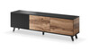 TV-alus Halmar RANDOM RTV-2, 180 x 40 x 52 cm, tamm/must