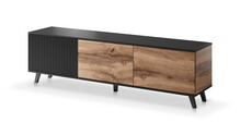 TV-alus Halmar RANDOM RTV-2, 180 x 40 x 52 cm, tamm/must