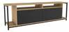 TV-alus Kalune Design Omar, 160 x 35 x 50.8 cm, tamm/must