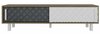 TV-alus Kalune Design Rob, 180 x 35 x 48.2 cm, antratsiit/tamm/valge