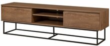 TV-laud Kalune Design Rodez, 180 cm, pruun/must