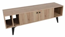 TV-alus Kalune Design Sidney, 150 x 50 x 40 cm, tamm/must