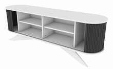TV-alus Kalune Design Stor, 180 x 43 x 60 cm, antratsiit/valge