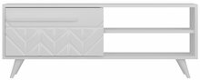TV-laud Kalune Design Venedik, 120 x 29.5 x 43.7 cm, valge