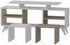 TV-alus Kalune Design Kutay, valge/helepruun