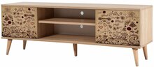 TV-laud Kalune Design Truva 731, 40 x 140 x 50 cm, tamme värv
